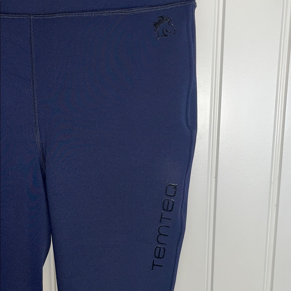 TemTeq Navy Blue Girls Leggings XL